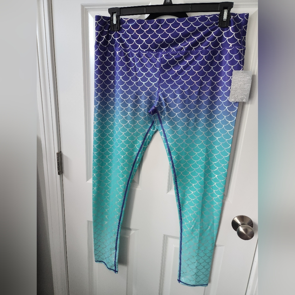 Disney Ariel Mermaid Leggings XL